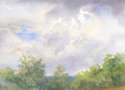 Sky. Clouds