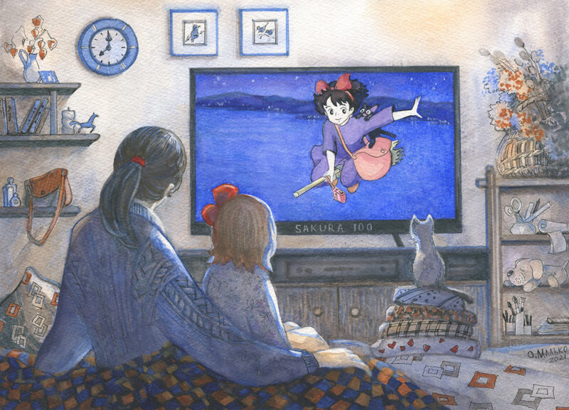 Watching Anime Together